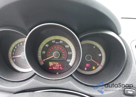 2010 Kia Forte Ex из США, поврежденный, VIN KNAFU4A25A5847166